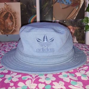 Adidas blue bucket hat